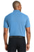 Port Authority K600 Mens EZPerformance Moisture Wicking Short Sleeve Polo Shirt Carolina Blue Model Back