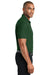 Port Authority K600 Mens EZPerformance Moisture Wicking Short Sleeve Polo Shirt Deep Forest Green Model Side