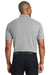 Port Authority K600 Mens EZPerformance Moisture Wicking Short Sleeve Polo Shirt Gusty Grey Model Back