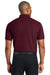 Port Authority K600 Mens EZPerformance Moisture Wicking Short Sleeve Polo Shirt Maroon Model Back