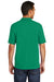 Port & Company KP55/KP55T Mens Core Stain Resistant Short Sleeve Polo Shirt Kelly Green Model Back