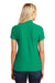 Port Authority L100 Womens Core Classic Short Sleeve Polo Shirt Bright Kelly Green Model Back