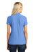 Port Authority L100 Womens Core Classic Short Sleeve Polo Shirt Carolina Blue Model Back