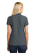 Port Authority L100 Womens Core Classic Short Sleeve Polo Shirt Graphite Grey Model Back