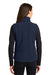 Port Authority L219 Womens Full Zip Fleece Vest True Navy Blue Model Back