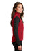 Port Authority L219 Womens Full Zip Fleece Vest True Red Model Side