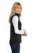 Port Authority L226 Womens Pill Resistant Microfleece Full Zip Vest Black Model Side