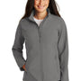 Port Authority Womens Core Wind & Water Resistant Full Zip Jacket - Deep Smoke Grey