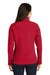 Port Authority L317 Womens Core Wind & Water Resistant Full Zip Jacket Rich Red Model Back