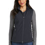 Port Authority Womens Core Wind & Water Resistant Full Zip Vest - Battleship Grey