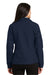 Port Authority L354 Womens Challenger Wind & Water Resistant Full Zip Jacket True Navy Blue Model Back