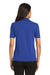 Port Authority L455 Womens Rapid Dry Moisture Wicking Short Sleeve Polo Shirt Royal Blue Model Back