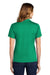 Sport-Tek L469 Womens Dri-Mesh Moisture Wicking Short Sleeve Polo Shirt Kelly Green Model Back