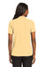 Port Authority L500 Womens Silk Touch Wrinkle Resistant Short Sleeve Polo Shirt Banana Yellow Model Back