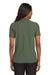 Port Authority L500 Womens Silk Touch Wrinkle Resistant Short Sleeve Polo Shirt Clover Green Model Back