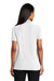 Port Authority L510 Womens Moisture Wicking Short Sleeve Polo Shirt White Model Back