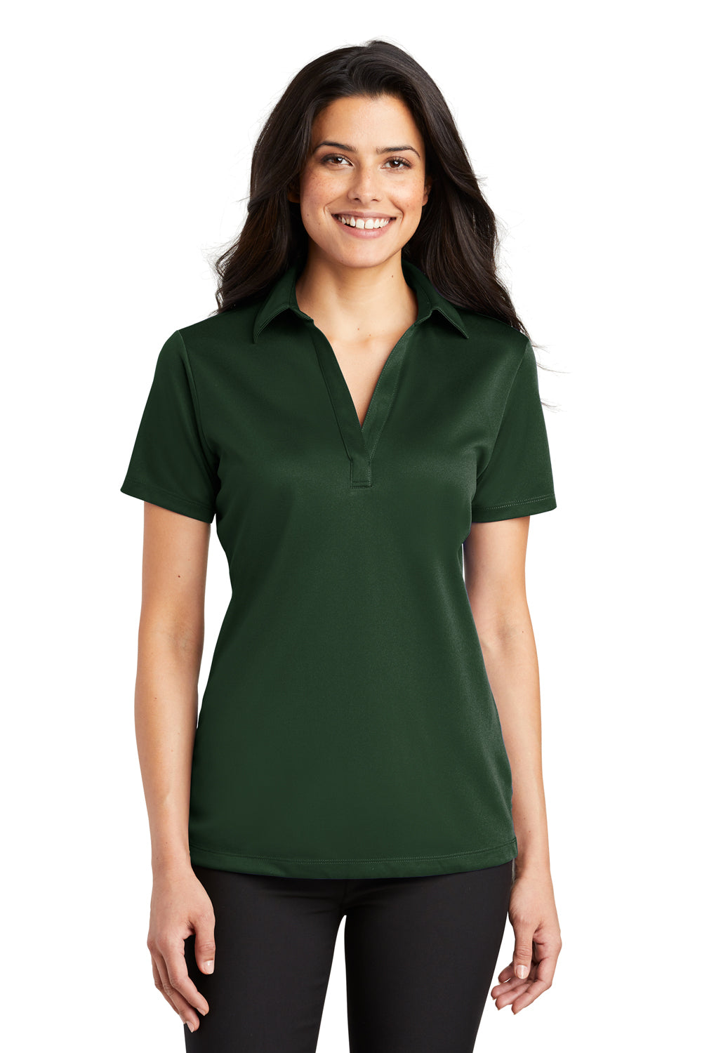 Port authority women's polo shirts best sale