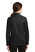 Port Authority L663 Womens SuperPro Wrinkle Resistant Long Sleeve Button Down Shirt Black Model Back