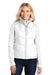 Port Authority L709 Womens Wind & Water Resistant Full Zip Puffy Vest White Model Front