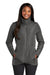 Port Authority L902 Womens Collective Wind & Water Resistant Full Zip Jacket Graphite Grey Model Front