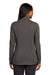 Port Authority L904 Womens Collective Full Zip Smooth Fleece Jacket Graphite Grey Model Back