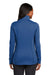 Port Authority L904 Womens Collective Full Zip Smooth Fleece Jacket Night Sky Blue Model Back