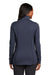 Port Authority L904 Womens Collective Full Zip Smooth Fleece Jacket River Navy Blue Model Back