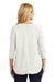 Port Authority LK5433 Womens Concept Jersey 3/4 Sleeve V-Neck T-Shirt Ivory Chiffon White Model Back