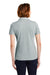 Port Authority LK582 Womens Oxford Moisture Wicking Short Sleeve Polo Shirt Gusty Grey Model Back