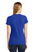 Port & Company LPC450 Womens Fan Favorite Short Sleeve Crewneck T-Shirt True Royal Blue Model Back