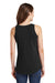 Port & Company LPC54TT Womens Core Tank Top Jet Black Model Back