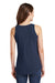 Port & Company LPC54TT Womens Core Tank Top Navy Blue Model Back