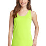 Port & Company Womens Core Tank Top - Neon Yellow