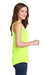 Port & Company LPC54TT Womens Core Tank Top Neon Yellow Model Side