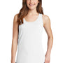 Port & Company Womens Core Tank Top - White