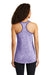 Sport-Tek LST396 Womens Electric Heather Moisture Wicking Tank Top Purple Electric/Purple Model Back