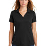 Sport-Tek Womens Moisture Wicking Short Sleeve Polo Shirt - Black