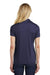 Sport-Tek LST550 Womens Competitor Moisture Wicking Short Sleeve Polo Shirt True Navy Blue Model Back