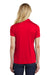 Sport-Tek LST550 Womens Competitor Moisture Wicking Short Sleeve Polo Shirt True Red Model Back