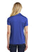 Sport-Tek LST550 Womens Competitor Moisture Wicking Short Sleeve Polo Shirt True Royal Blue Model Back