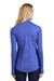 Sport-Tek LST855 Womens Sport-Wick Moisture Wicking 1/4 Zip Sweatshirt True Royal Blue Model Back