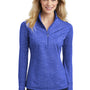 Sport-Tek Womens Sport-Wick Moisture Wicking 1/4 Zip Sweatshirt - True Royal Blue