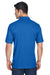 Harriton M200/M200T Mens Short Sleeve Polo Shirt True Royal Blue Model Back