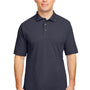 Harriton Mens Short Sleeve Polo Shirt - Navy Blue