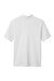 Harriton M200/M200T Mens Short Sleeve Polo Shirt White Flat Back