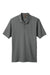 Harriton M200/M200T Mens Short Sleeve Polo Shirt Charcoal Grey Flat Front