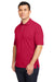 Harriton M200/M200T Mens Short Sleeve Polo Shirt Red Model 3q