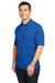 Harriton M200/M200T Mens Short Sleeve Polo Shirt True Royal Blue Model 3q