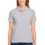 Harriton Womens Short Sleeve Polo Shirt - Heather Grey