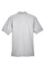 Harriton M265/M265T Mens Easy Blend Wrinkle Resistant Short Sleeve Polo Shirt Heather Grey Flat Back